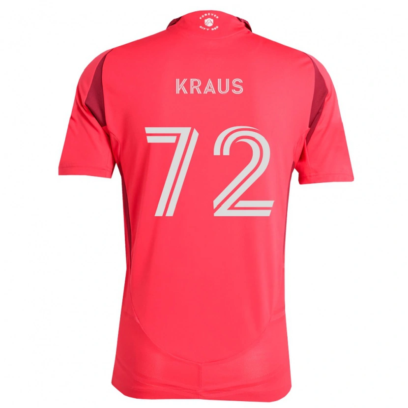 Danxen Kinderen Kane Kraus #72 Magenta Wit Thuisshirt Thuistenue 2026/27 T-Shirt