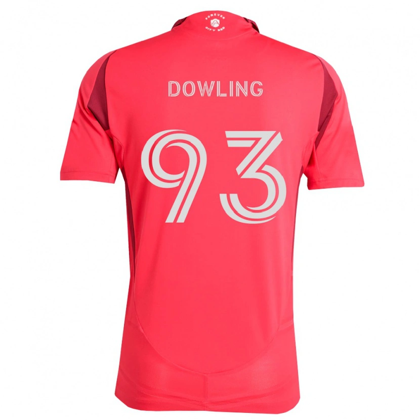 Danxen Kinderen Drew Dowling #93 Magenta Wit Thuisshirt Thuistenue 2026/27 T-Shirt