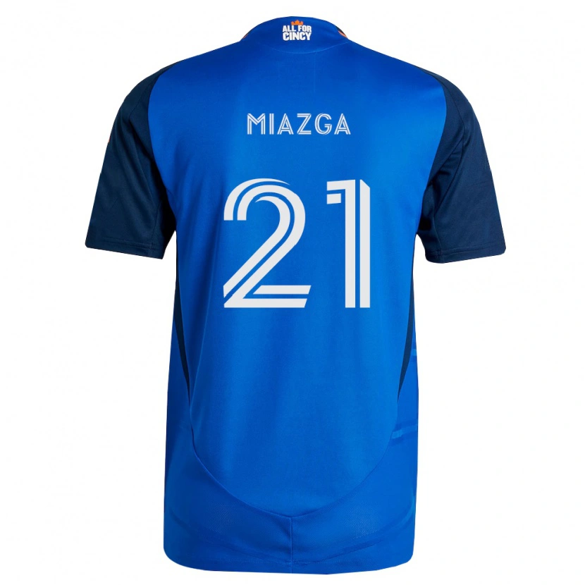Danxen Kinderen Matt Miazga #21 Koninklijk Blauw Oranje Thuisshirt Thuistenue 2026/27 T-Shirt