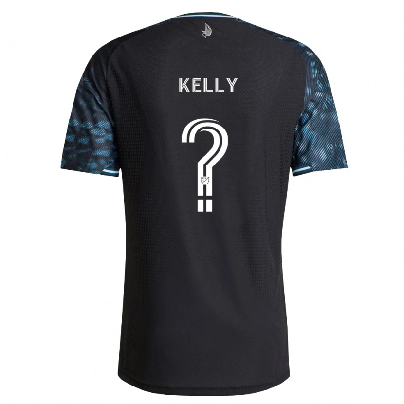 Danxen Kinderen Oliver Kelly #0 Zwart Wit Thuisshirt Thuistenue 2026/27 T-Shirt