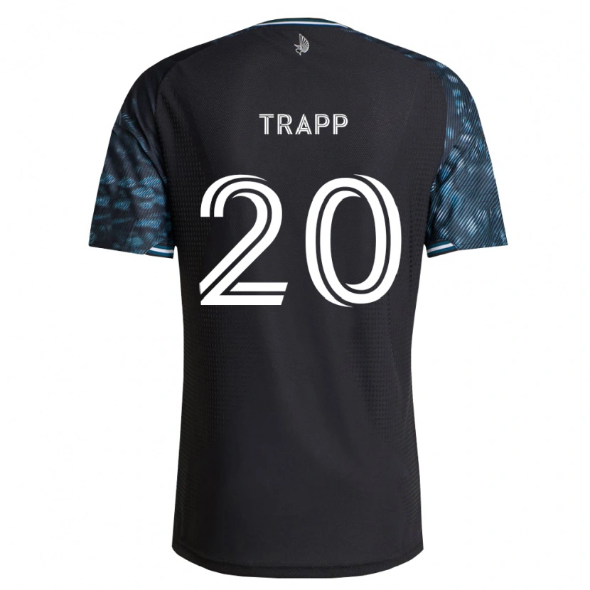 Danxen Kinderen Wil Trapp #20 Zwart Wit Thuisshirt Thuistenue 2026/27 T-Shirt