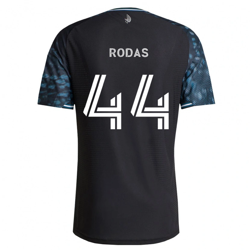 Danxen Kinderen Geremy Rodas #44 Zwart Wit Thuisshirt Thuistenue 2026/27 T-Shirt