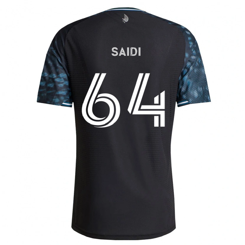 Danxen Kinderen Issa Saidi #64 Zwart Wit Thuisshirt Thuistenue 2026/27 T-Shirt