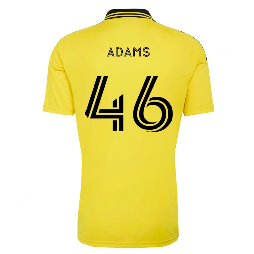 Danxen Kinderen Chase Adams #46 Geel Zwart Thuisshirt Thuistenue 2026/27 T-Shirt
