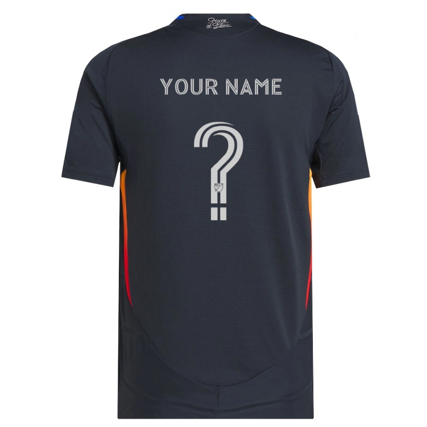 Danxen Kinderen Uw Naam #0 Donkergrijs Rood Thuisshirt Thuistenue 2026/27 T-Shirt