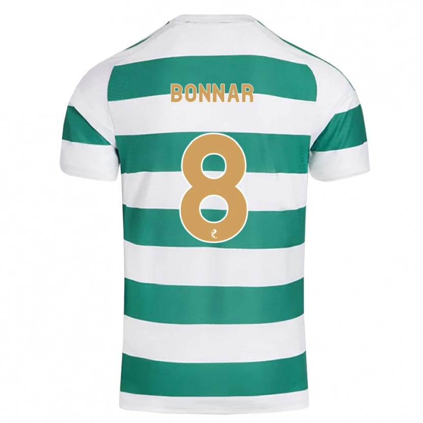 Danxen Kinderen Jude Bonnar #8 Donkercyaan Wit Thuisshirt Thuistenue 2026/27 T-Shirt