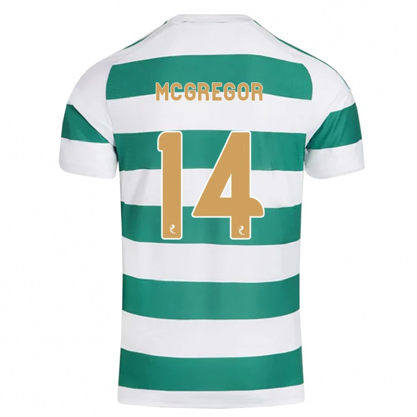 Danxen Kinderen Shannon Mcgregor #14 Donkercyaan Wit Thuisshirt Thuistenue 2026/27 T-Shirt