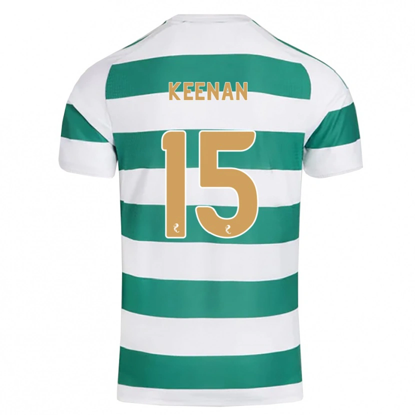 Danxen Kinderen Calvin Keenan #15 Donkercyaan Wit Thuisshirt Thuistenue 2026/27 T-Shirt