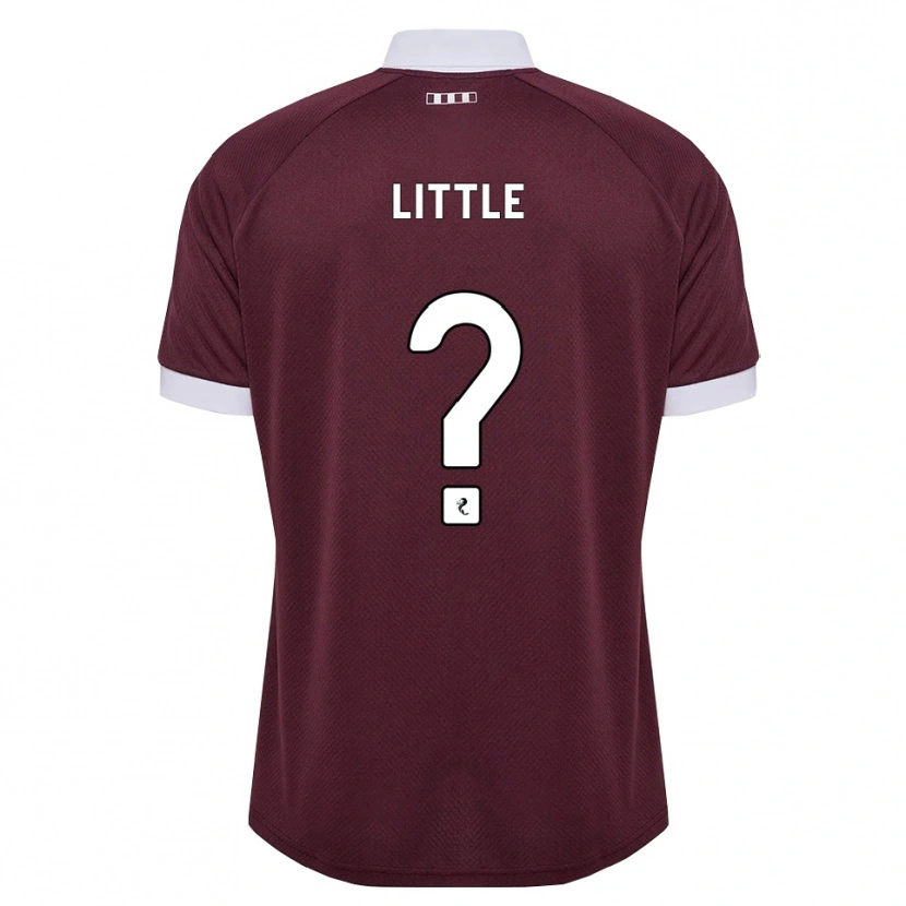Danxen Kinderen Conlan Little #0 Bordeauxrood Wit Thuisshirt Thuistenue 2026/27 T-Shirt