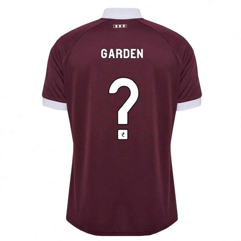 Danxen Kinderen Luka Garden #0 Bordeauxrood Wit Thuisshirt Thuistenue 2026/27 T-Shirt