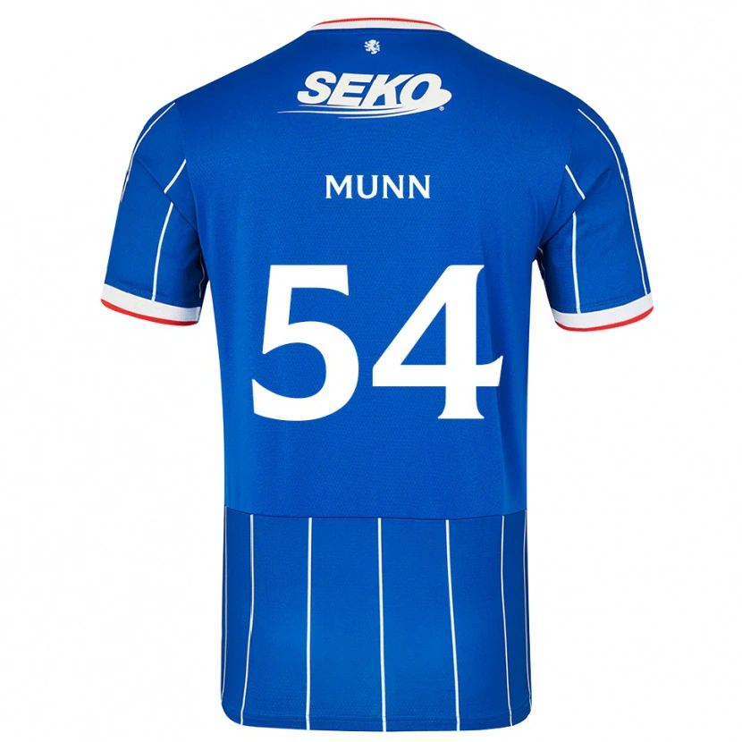 Danxen Kinderen Mason Munn #54 Rood Blauw Wit Thuisshirt Thuistenue 2026/27 T-Shirt
