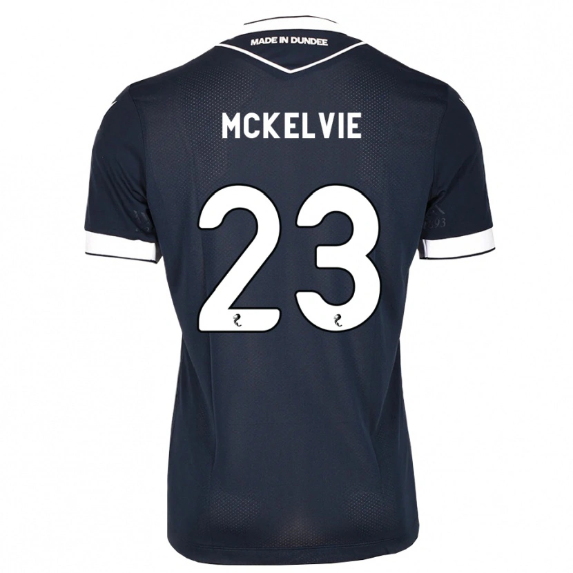 Danxen Kinderen Lewis Mckelvie #23 Midnightblue Wit Thuisshirt Thuistenue 2026/27 T-Shirt
