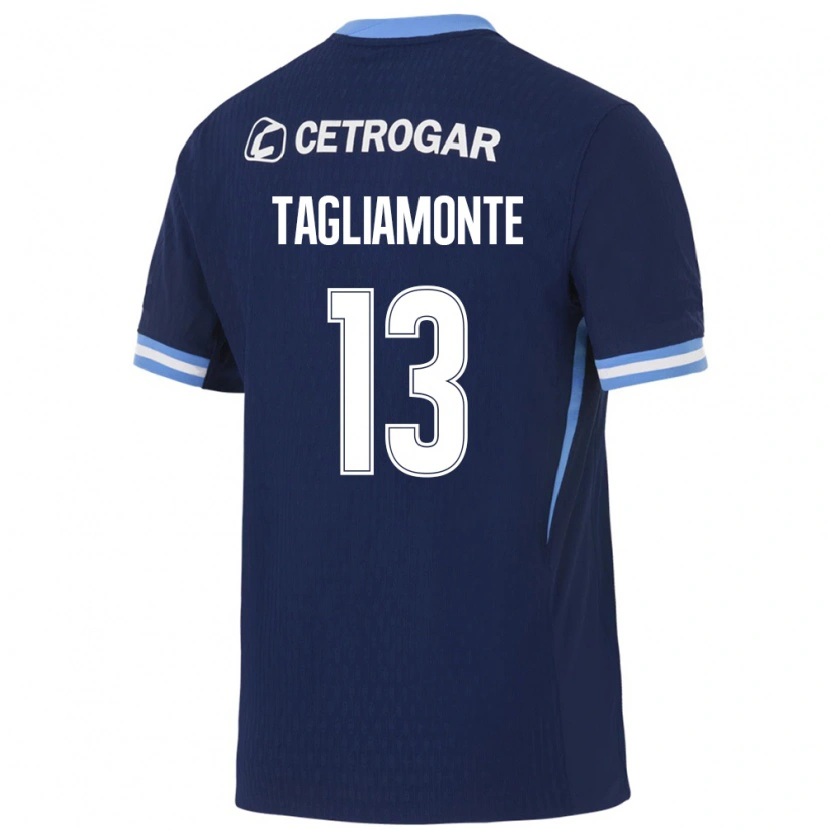Danxen Kinderen Matias Tagliamonte #13 Koninklijk Blauw Lichtblauw Wit Uitshirt Uittenue 2026/27 T-Shirt