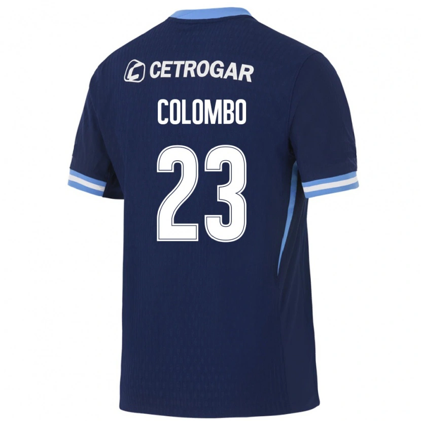Danxen Kinderen Nazareno Colombo #23 Koninklijk Blauw Lichtblauw Wit Uitshirt Uittenue 2026/27 T-Shirt