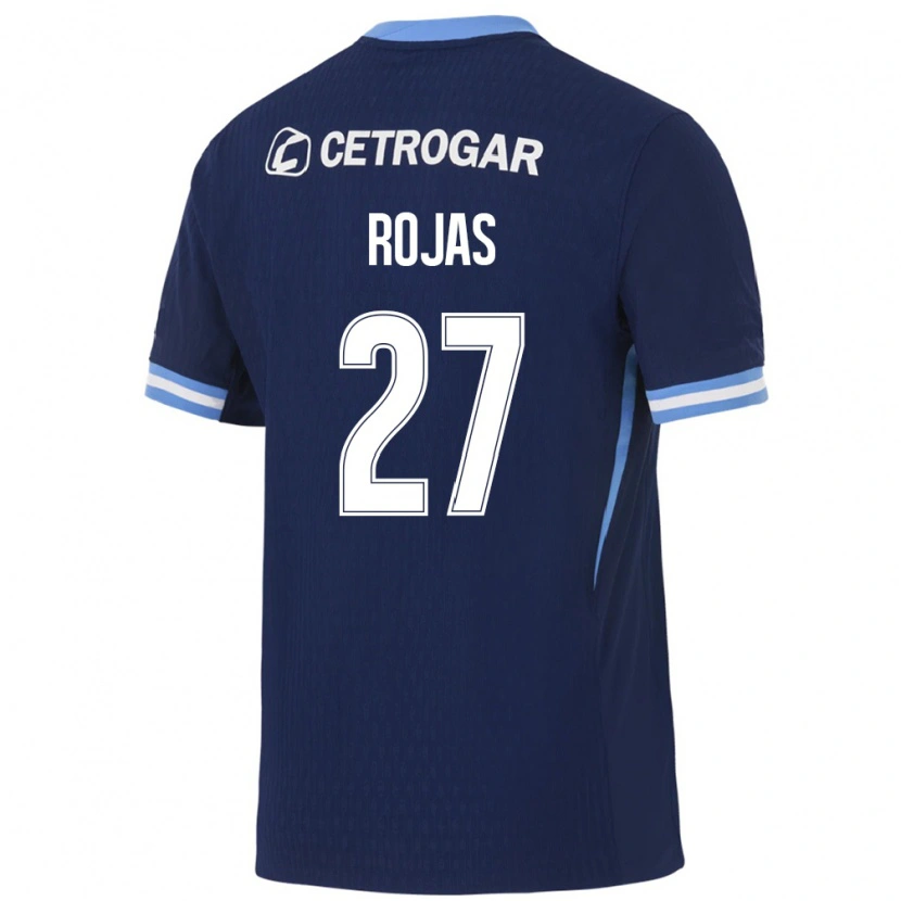 Danxen Kinderen Gabriel Rojas #27 Koninklijk Blauw Lichtblauw Wit Uitshirt Uittenue 2026/27 T-Shirt