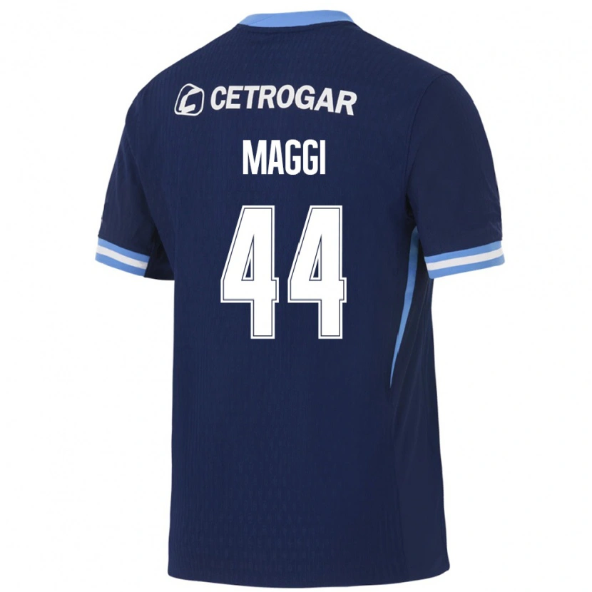 Danxen Kinderen Ivan Maggi #44 Koninklijk Blauw Lichtblauw Wit Uitshirt Uittenue 2026/27 T-Shirt