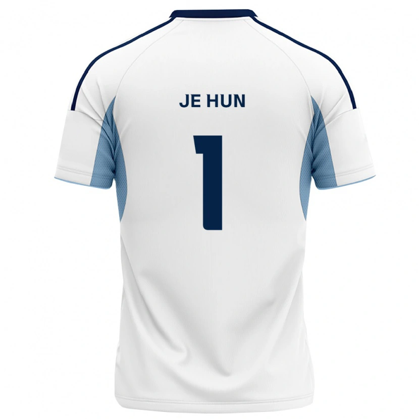 Danxen Kinderen Je-Hun Youn #1 Koninklijk Blauw Wit Uitshirt Uittenue 2026/27 T-Shirt
