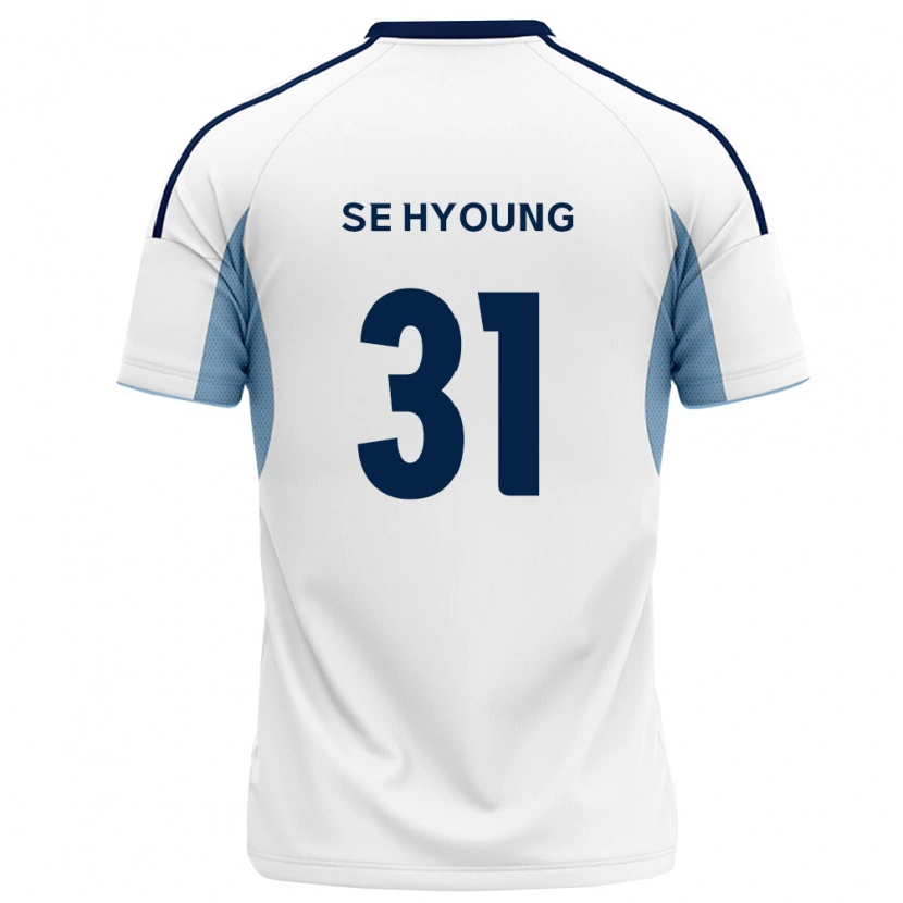 Danxen Kinderen Se-Hyoung Kim #31 Koninklijk Blauw Wit Uitshirt Uittenue 2026/27 T-Shirt