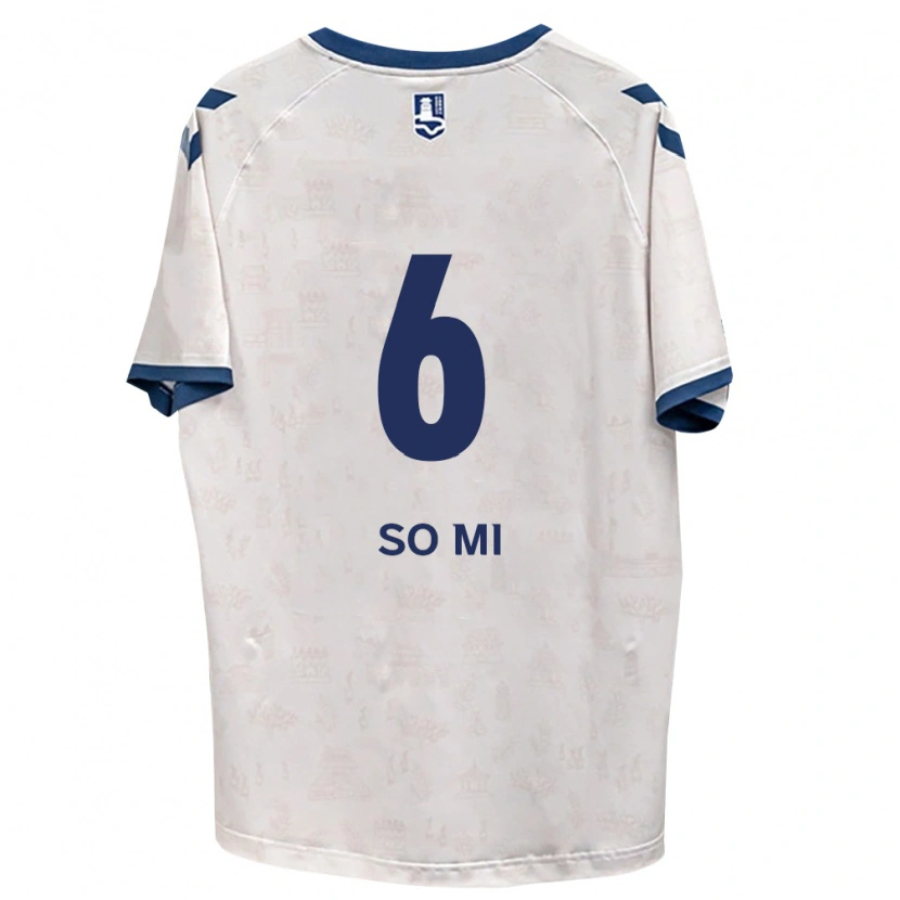 Danxen Kinderen So-Mi Choi #6 Koninklijk Blauw Wit Uitshirt Uittenue 2026/27 T-Shirt