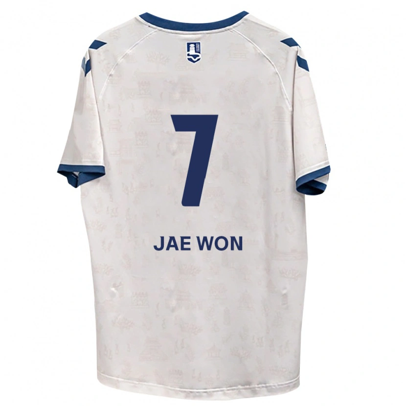 Danxen Kinderen Jae-Won Lee #7 Koninklijk Blauw Wit Uitshirt Uittenue 2026/27 T-Shirt