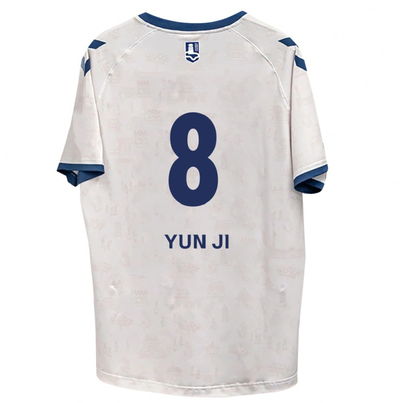 Danxen Kinderen Yun-Ji Kim #8 Koninklijk Blauw Wit Uitshirt Uittenue 2026/27 T-Shirt
