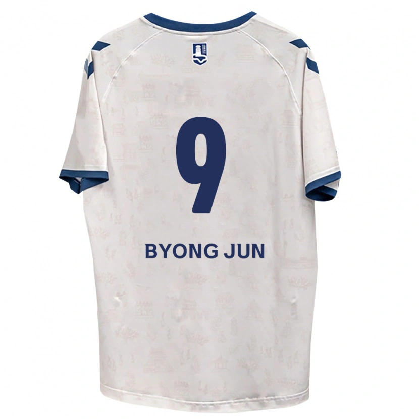 Danxen Kinderen Byong-Jun An #9 Koninklijk Blauw Wit Uitshirt Uittenue 2026/27 T-Shirt