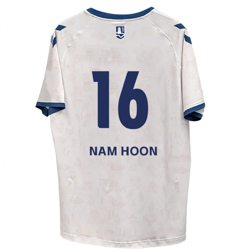 Danxen Kinderen Nam-Hoon Kwon #16 Koninklijk Blauw Wit Uitshirt Uittenue 2026/27 T-Shirt