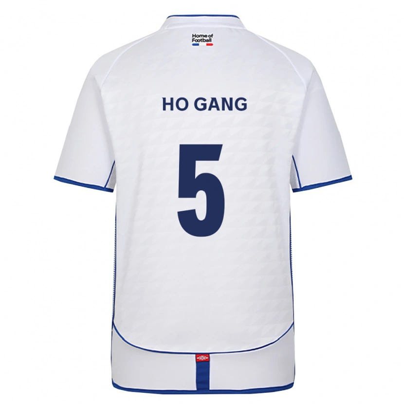 Danxen Kinderen Ho-Gang Han #5 Zwart Wit Rood Uitshirt Uittenue 2026/27 T-Shirt