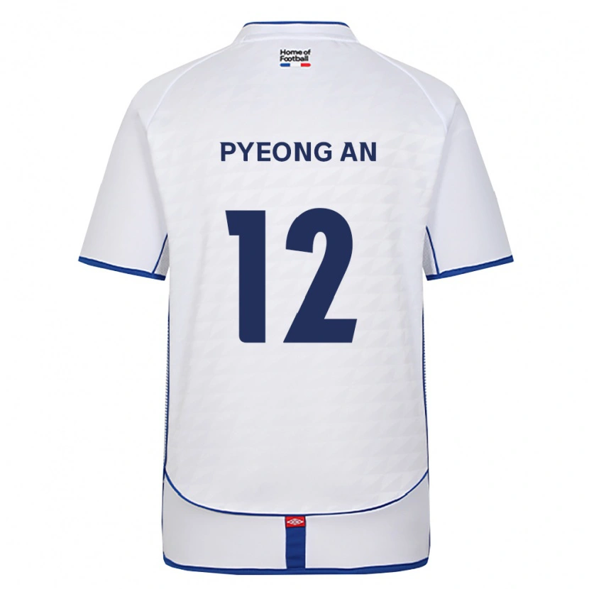 Danxen Kinderen Pyeong-An Lee #12 Zwart Wit Rood Uitshirt Uittenue 2026/27 T-Shirt