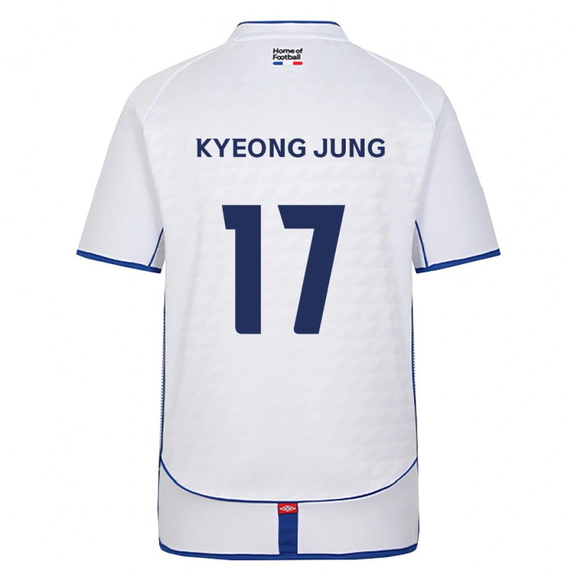 Danxen Kinderen Kyeong-Jung Kim #17 Zwart Wit Rood Uitshirt Uittenue 2026/27 T-Shirt