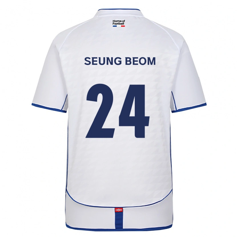 Danxen Kinderen Seung-Beom Ko #24 Zwart Wit Rood Uitshirt Uittenue 2026/27 T-Shirt