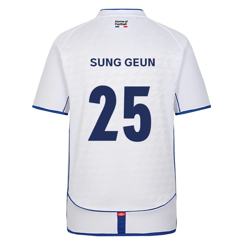 Danxen Kinderen Sung-Geun Choi #25 Zwart Wit Rood Uitshirt Uittenue 2026/27 T-Shirt