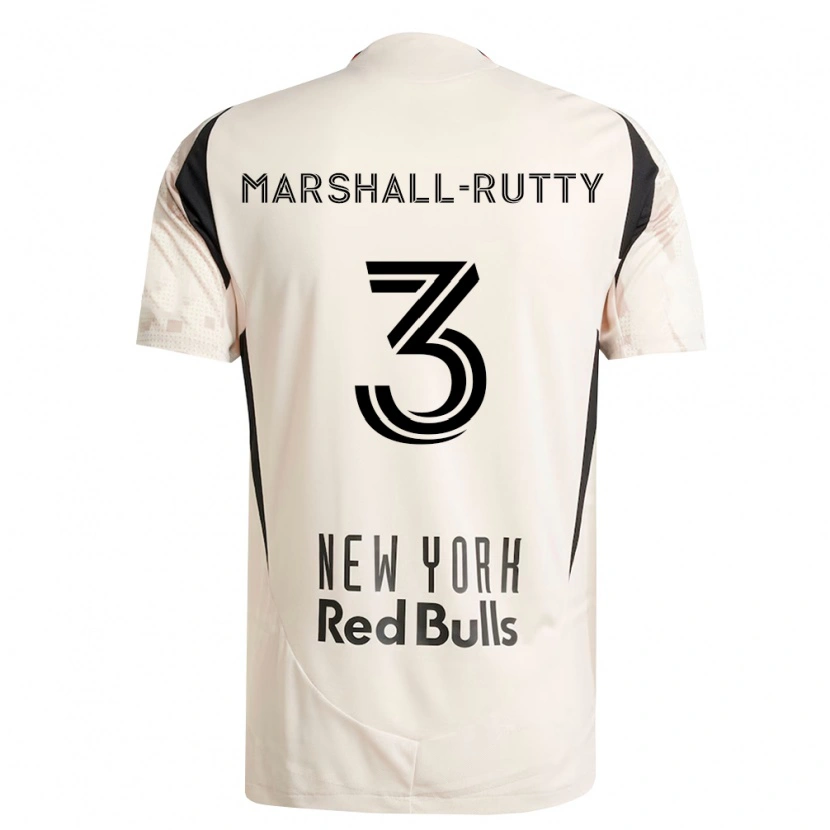 Danxen Kinderen Jahkeele Marshall-Rutty #3 Off-White Rood Zwart Uitshirt Uittenue 2026/27 T-Shirt