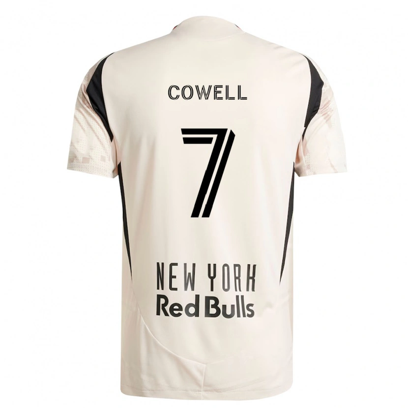 Danxen Kinderen Cade Cowell #7 Off-White Rood Zwart Uitshirt Uittenue 2026/27 T-Shirt
