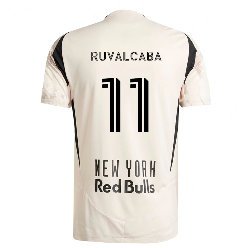 Danxen Kinderen Jorge Ruvalcaba #11 Off-White Rood Zwart Uitshirt Uittenue 2026/27 T-Shirt