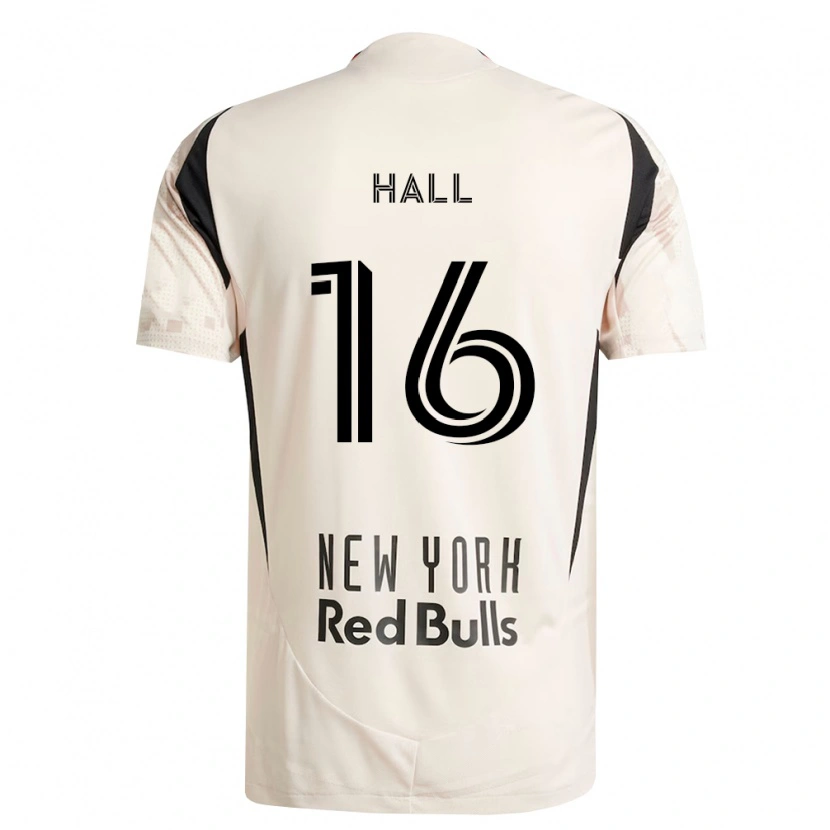 Danxen Kinderen Julian Hall #16 Off-White Rood Zwart Uitshirt Uittenue 2026/27 T-Shirt