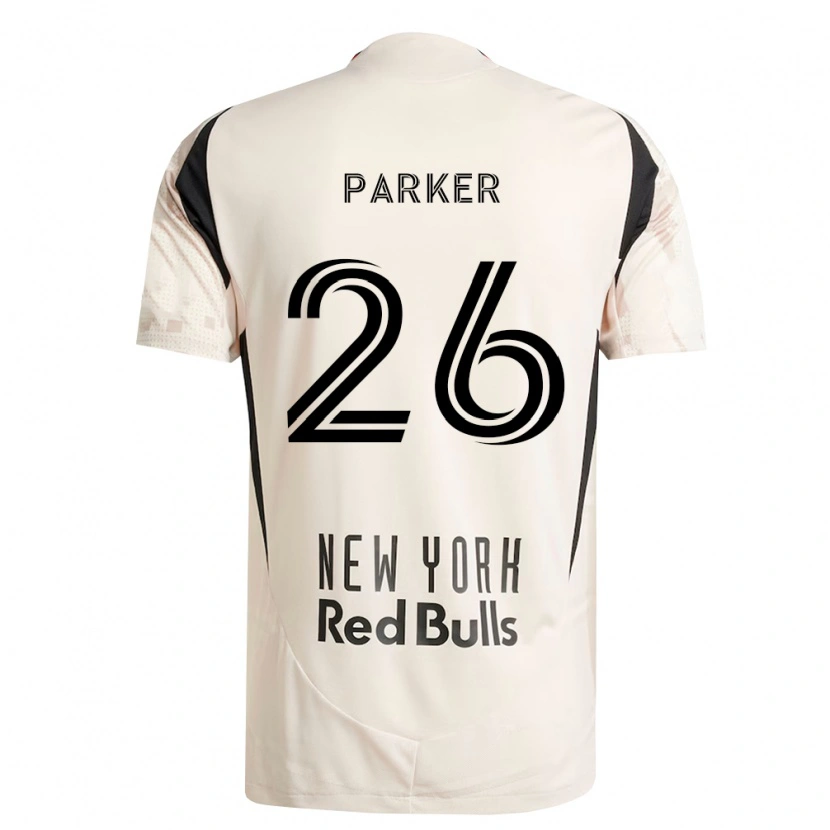 Danxen Kinderen Tim Parker #26 Off-White Rood Zwart Uitshirt Uittenue 2026/27 T-Shirt
