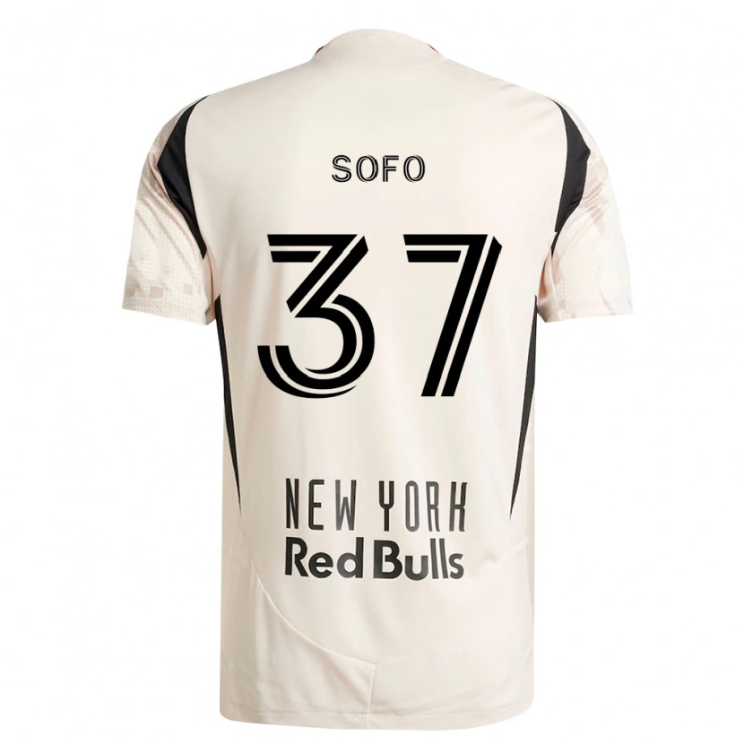 Danxen Kinderen Mohammed Sofo #37 Off-White Rood Zwart Uitshirt Uittenue 2026/27 T-Shirt