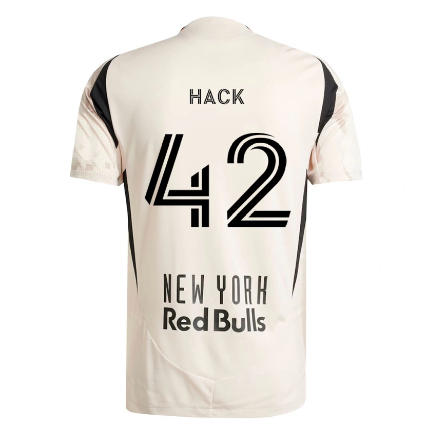 Danxen Kinderen Alexander Hack #42 Off-White Rood Zwart Uitshirt Uittenue 2026/27 T-Shirt