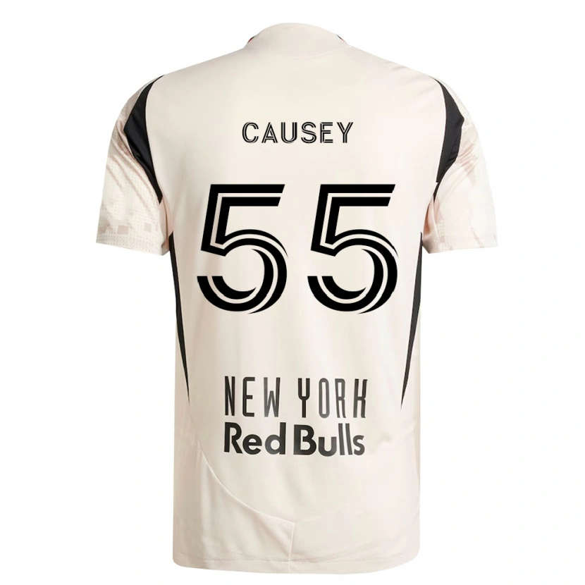 Danxen Kinderen Austin Causey #55 Off-White Rood Zwart Uitshirt Uittenue 2026/27 T-Shirt