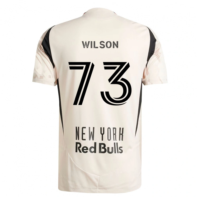 Danxen Kinderen Akheem Wilson #73 Off-White Rood Zwart Uitshirt Uittenue 2026/27 T-Shirt