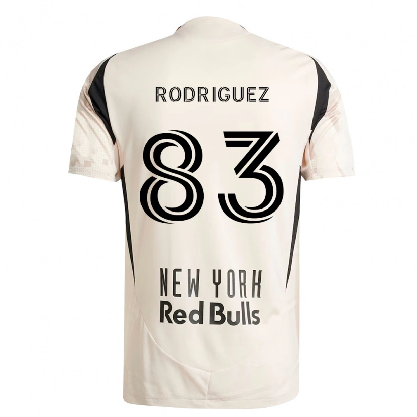 Danxen Kinderen Benjamin Rodriguez #83 Off-White Rood Zwart Uitshirt Uittenue 2026/27 T-Shirt