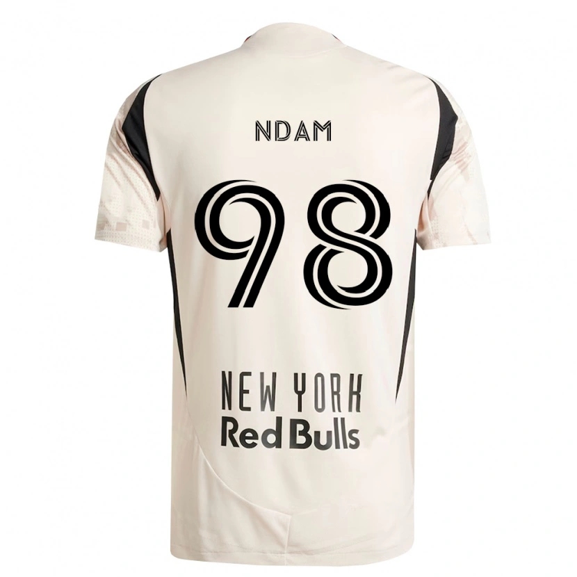 Danxen Kinderen Hassan Ndam #98 Off-White Rood Zwart Uitshirt Uittenue 2026/27 T-Shirt