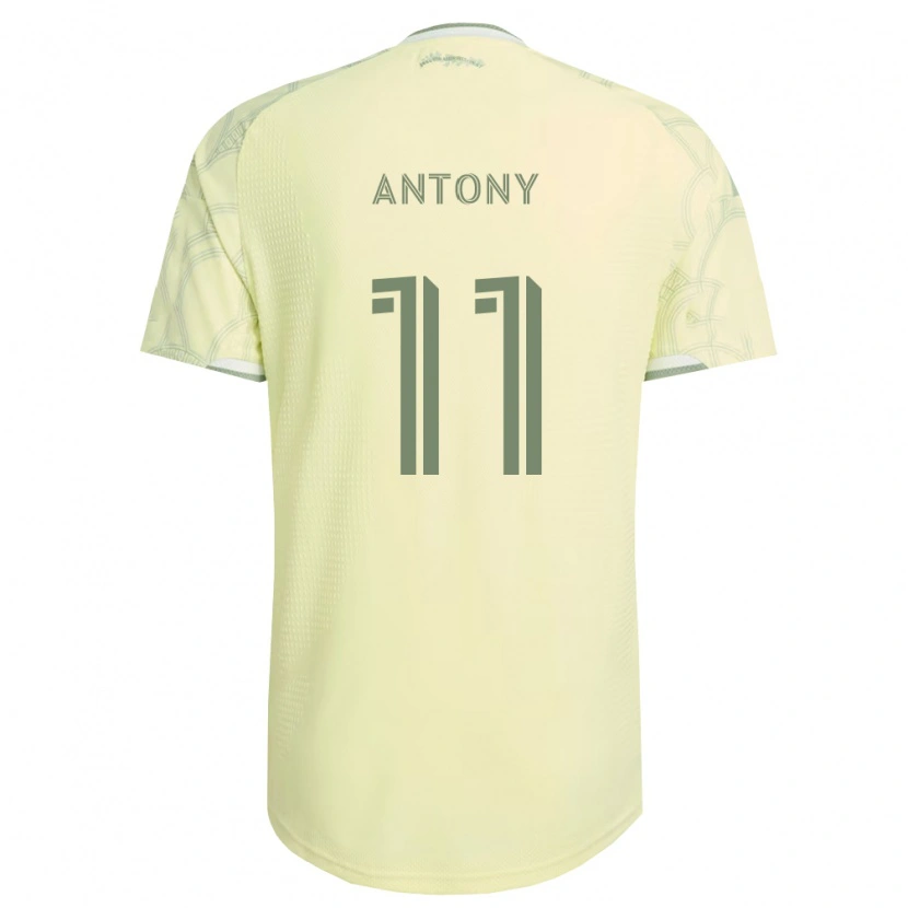 Danxen Kinderen Antony Alves Santos #11 Beige Wit Uitshirt Uittenue 2026/27 T-Shirt
