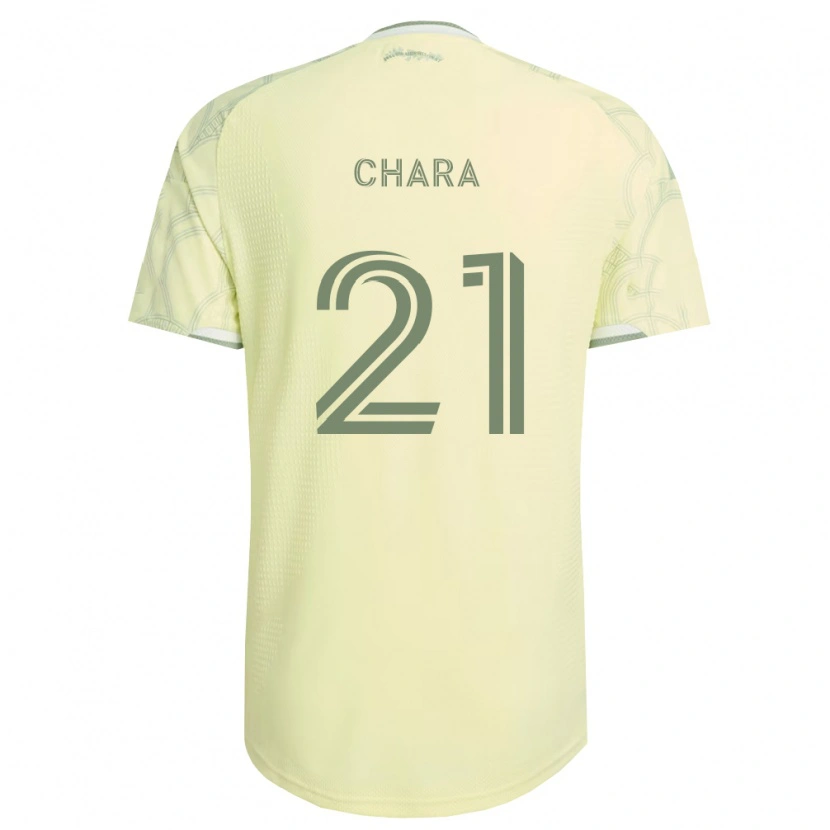 Danxen Kinderen Diego Chará #21 Beige Wit Uitshirt Uittenue 2026/27 T-Shirt