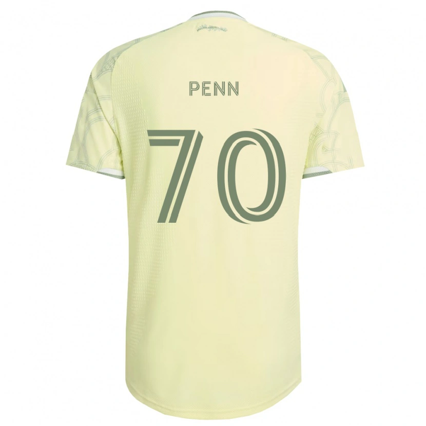Danxen Kinderen Josh Penn #70 Beige Wit Uitshirt Uittenue 2026/27 T-Shirt