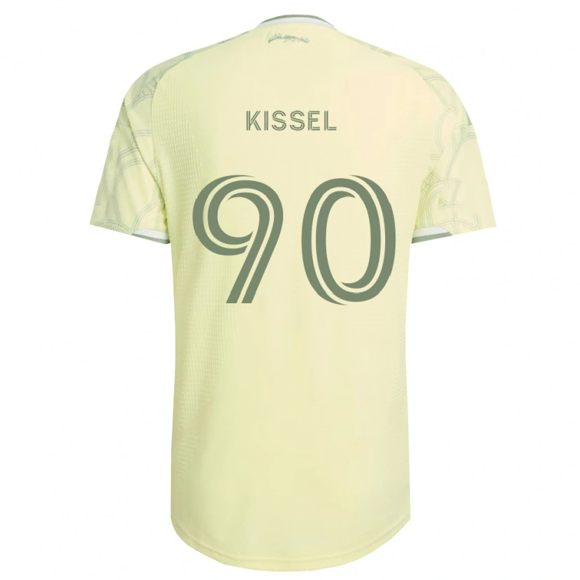 Danxen Kinderen Maximilian Kissel #90 Beige Wit Uitshirt Uittenue 2026/27 T-Shirt