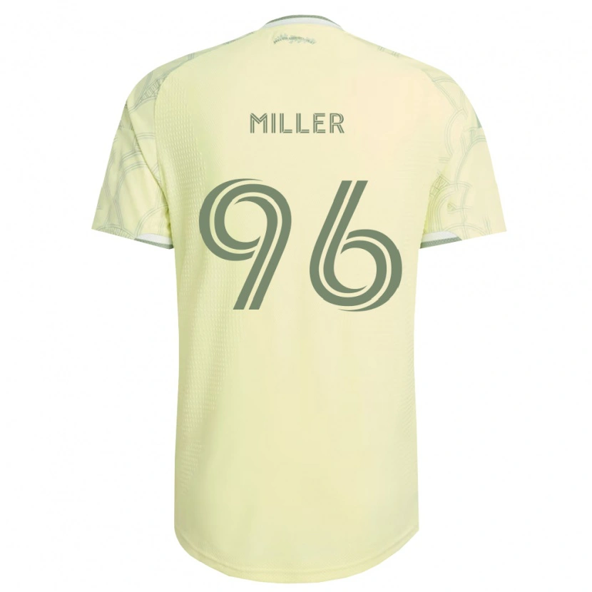 Danxen Kinderen Carver Miller #96 Beige Wit Uitshirt Uittenue 2026/27 T-Shirt
