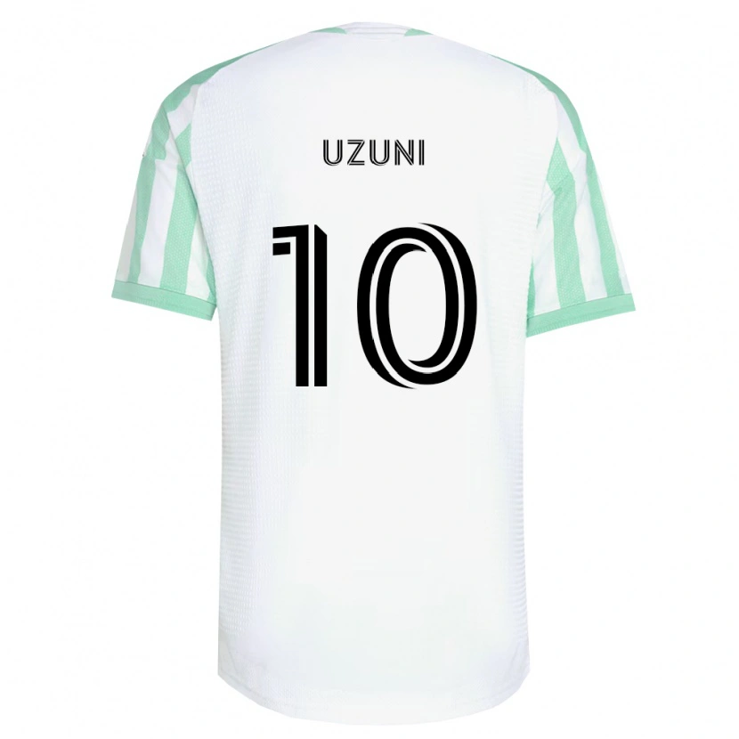 Danxen Kinderen Myrto Uzuni #10 Lichtgroen Zwart Wit Uitshirt Uittenue 2026/27 T-Shirt