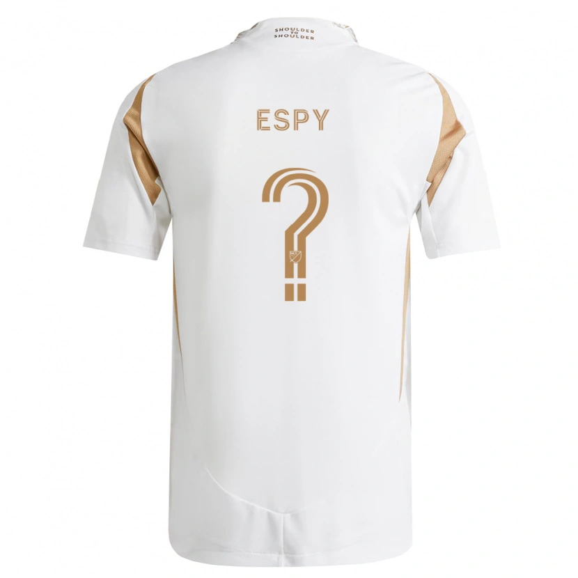 Danxen Kinderen Tyson Espy #0 Wit Bruin Uitshirt Uittenue 2026/27 T-Shirt